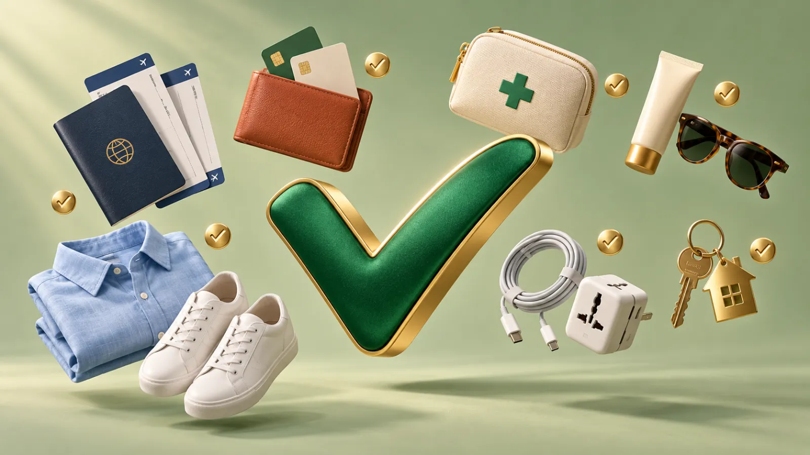 Checklist de viagem completo: o que levar e o que resolver antes de sair